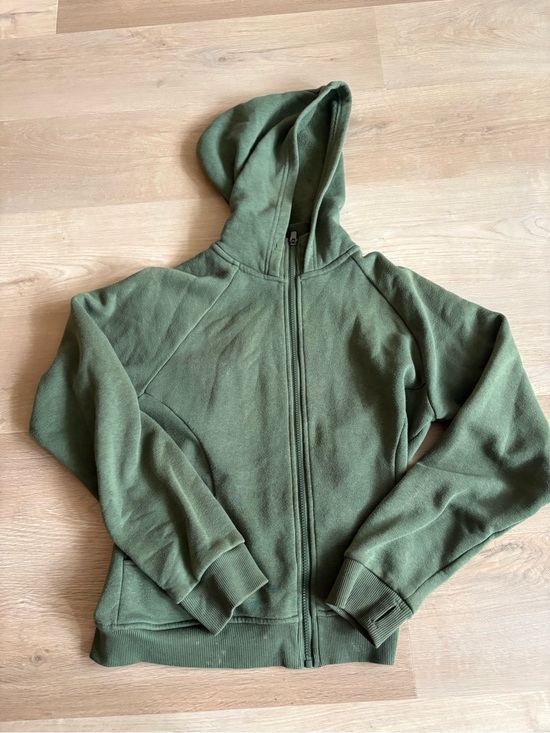 Other - Olive Green Zip-Up Hoodie